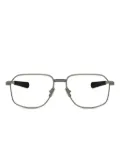 Moncler Eyewear geometric-frame glasses - 1002 MATTE ANTHRACITE