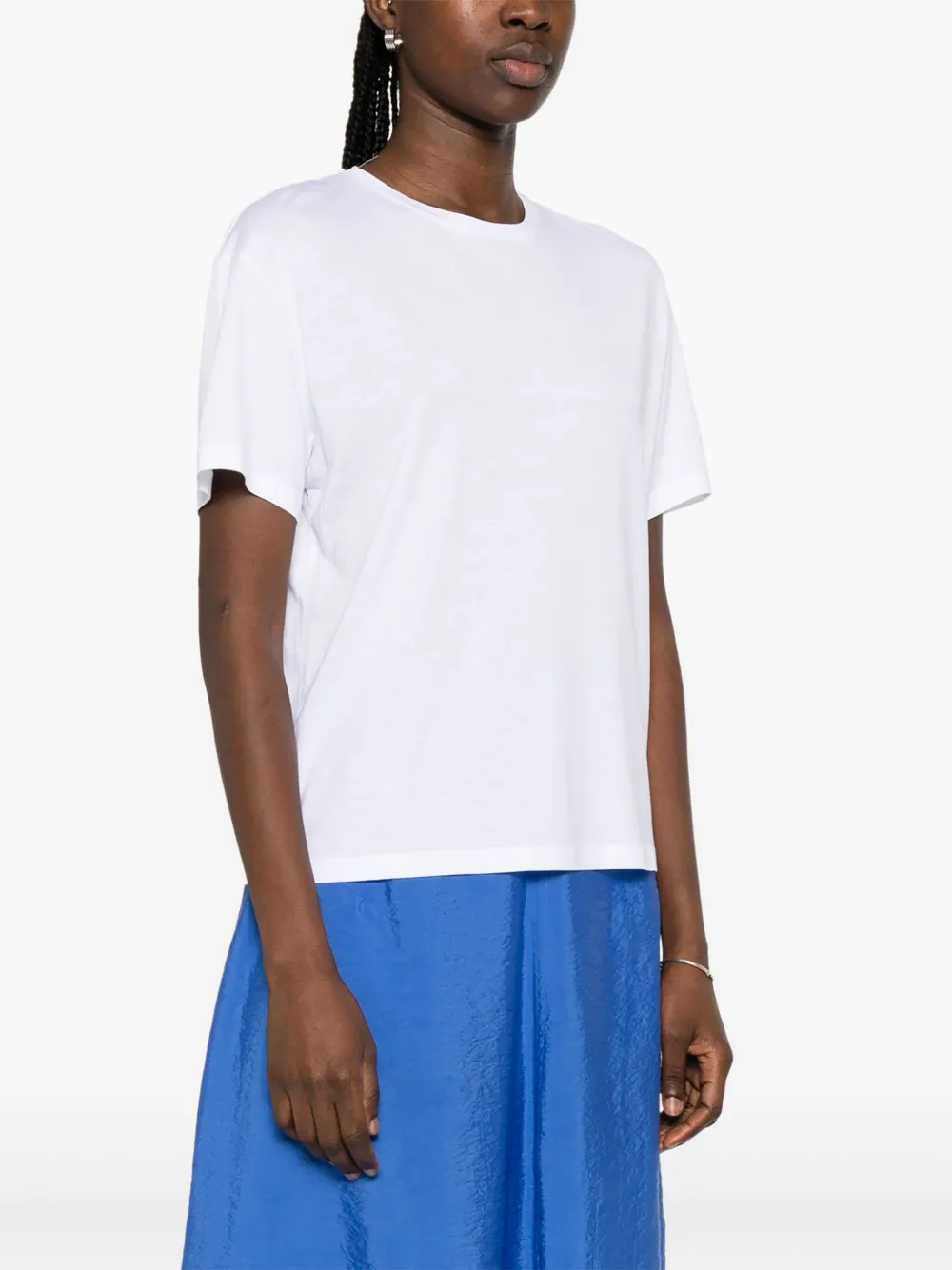 TOTEME T-shirt met ronde hals Wit
