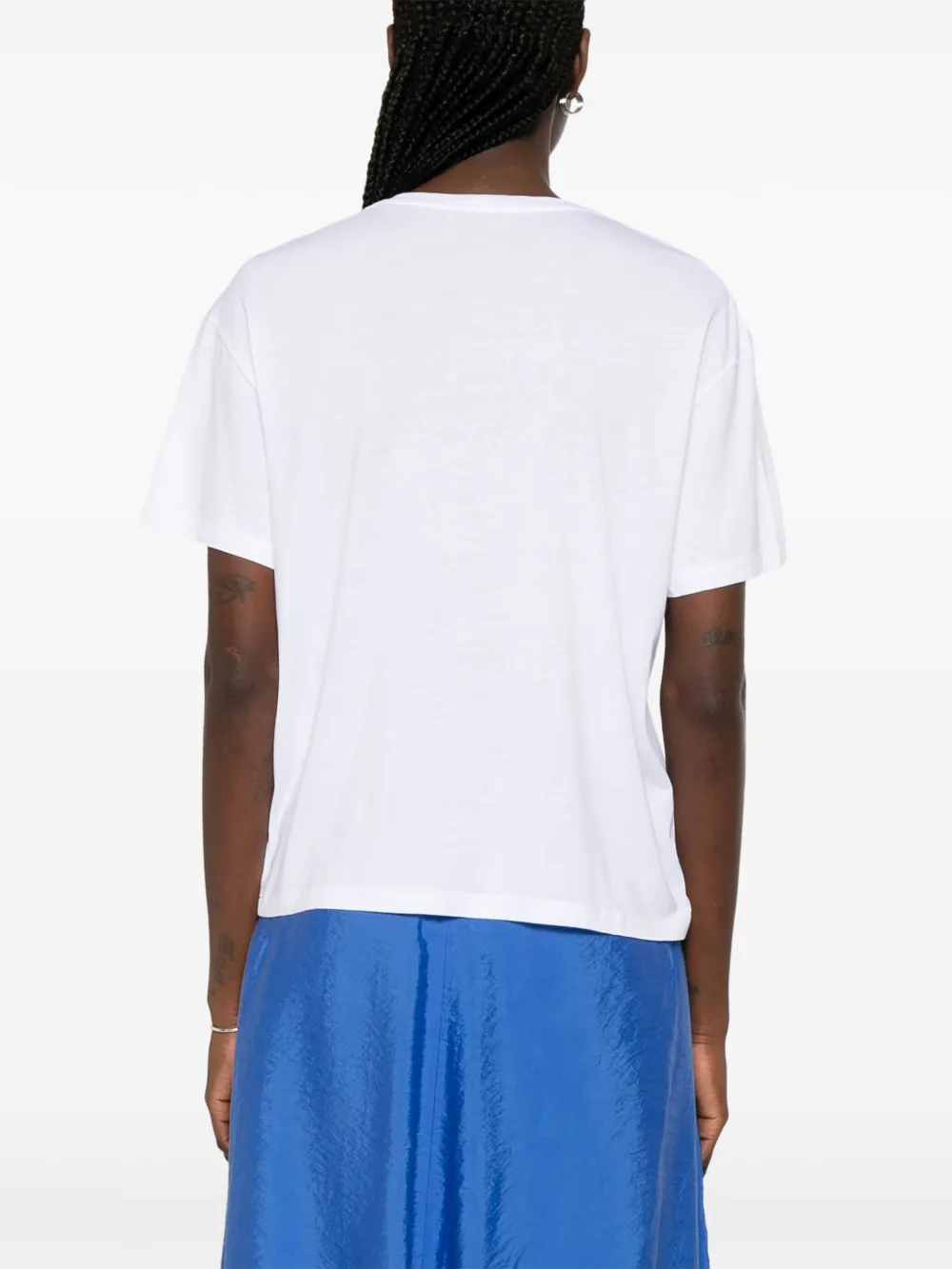 TOTEME T-shirt met ronde hals Wit