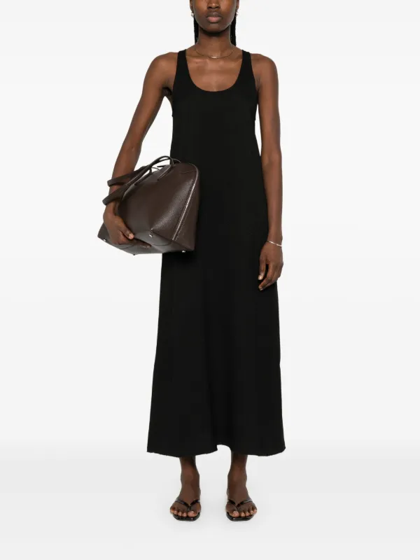 knee length dresses for ladies T-lock leather top handle ash main image 1