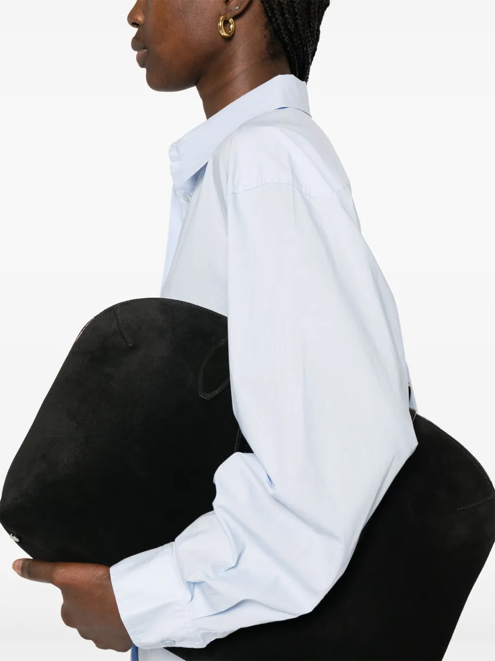 TOTEME Blouse met reliëf Blauw
