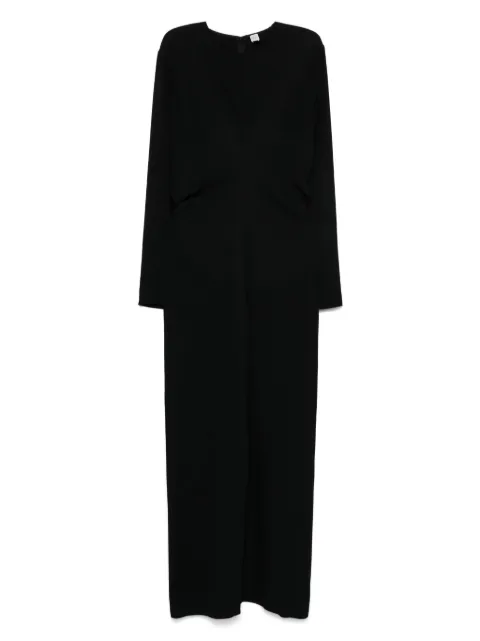 TOTEME vestido largo con cintura holgada