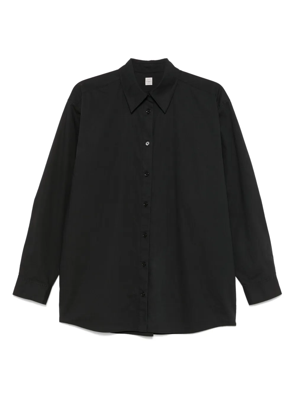 TOTEME camisa con efecto desgastado | negro | Image 1