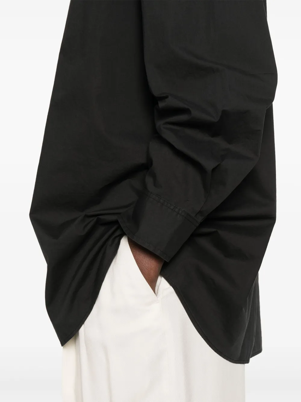 TOTEME Blouse met reliëf Zwart