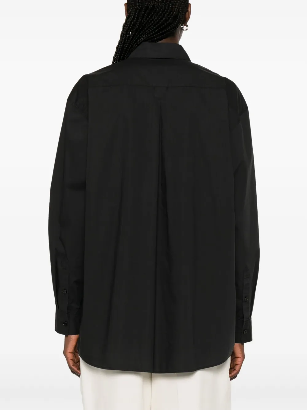 TOTEME Blouse met reliëf Zwart