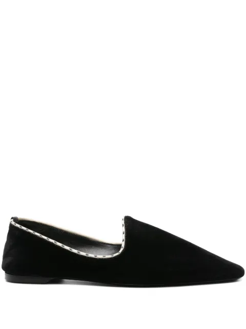 TOTEME flats de terciopelo