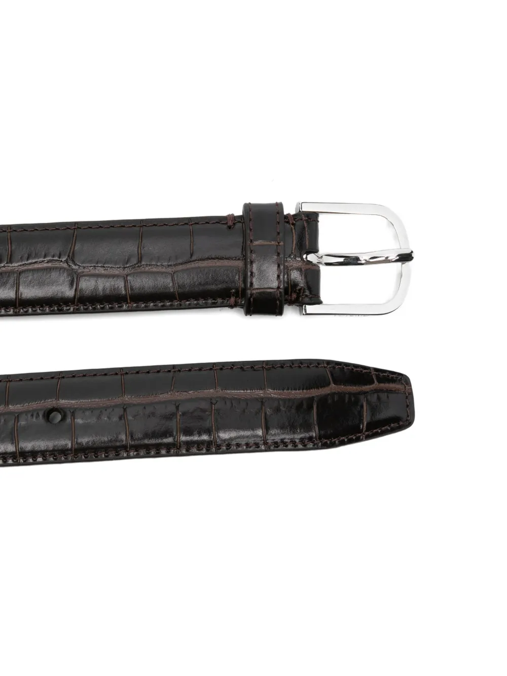 TOTEME crocodile-embossed leather belt | Image 2