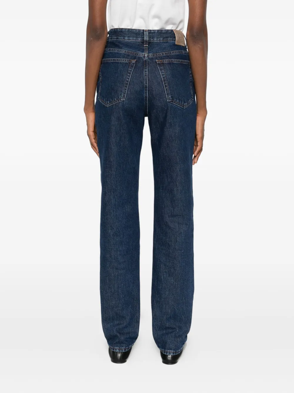 Totême Organic-cotton Jeans In Blue