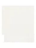 TOTEME checked scarf - White
