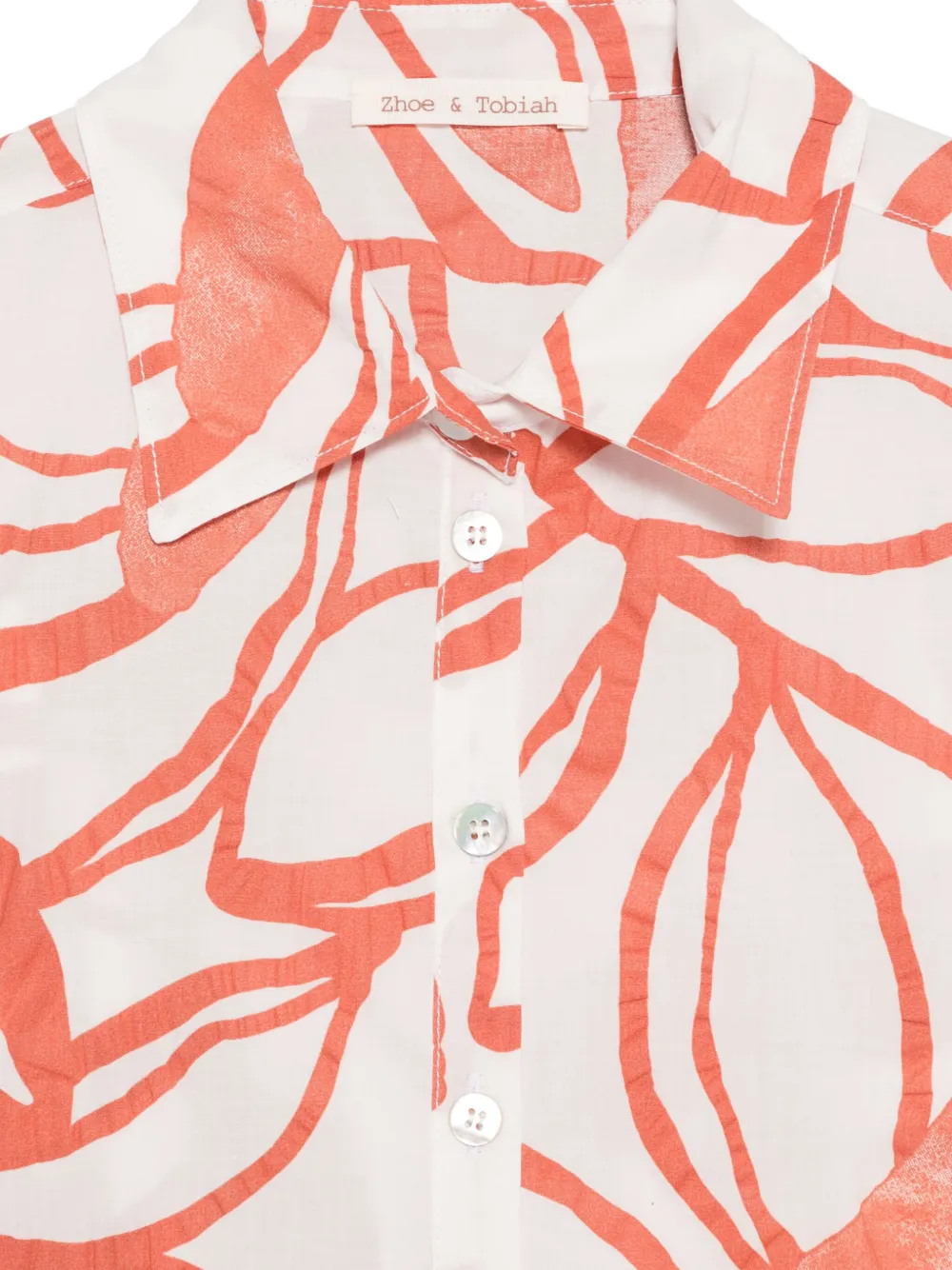 Zhoe & Tobiah Shirt met print Wit