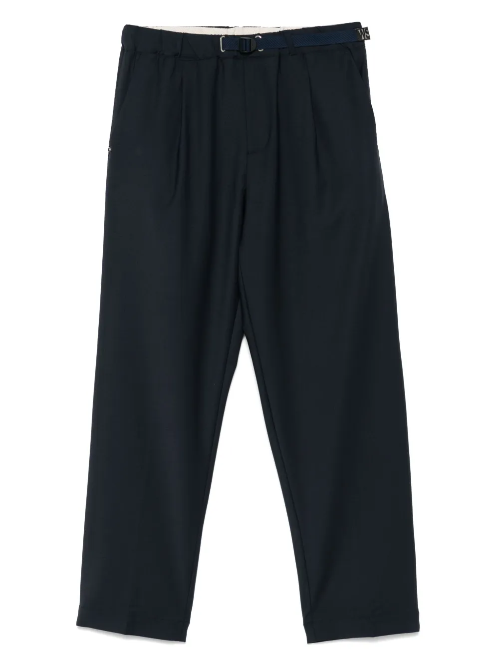 White Sand pleat-detailed trousers - Blu