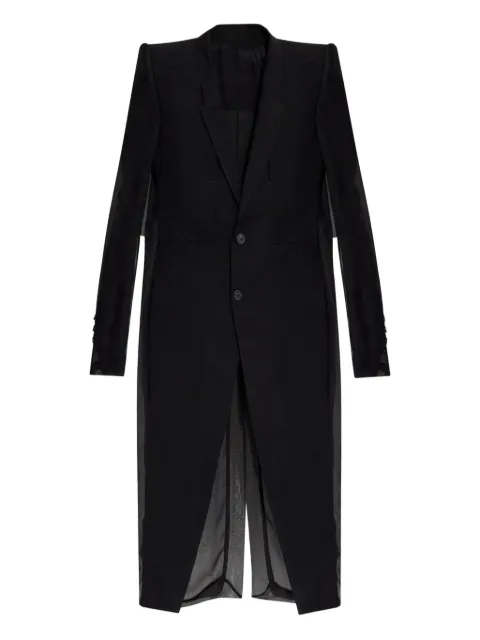 Rick Owens abrigo Fogpocket Neue