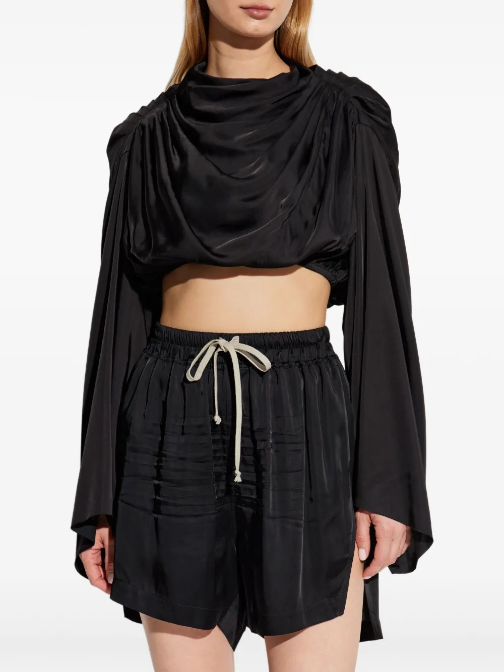 Rick Owens Claudette top Zwart