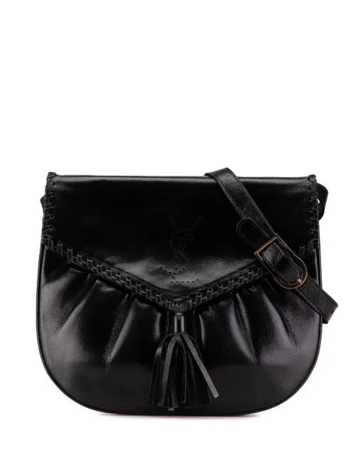 Sac porté épaule en cuir (années 1900) - Saint Laurent Pre-Owned - Modalova
