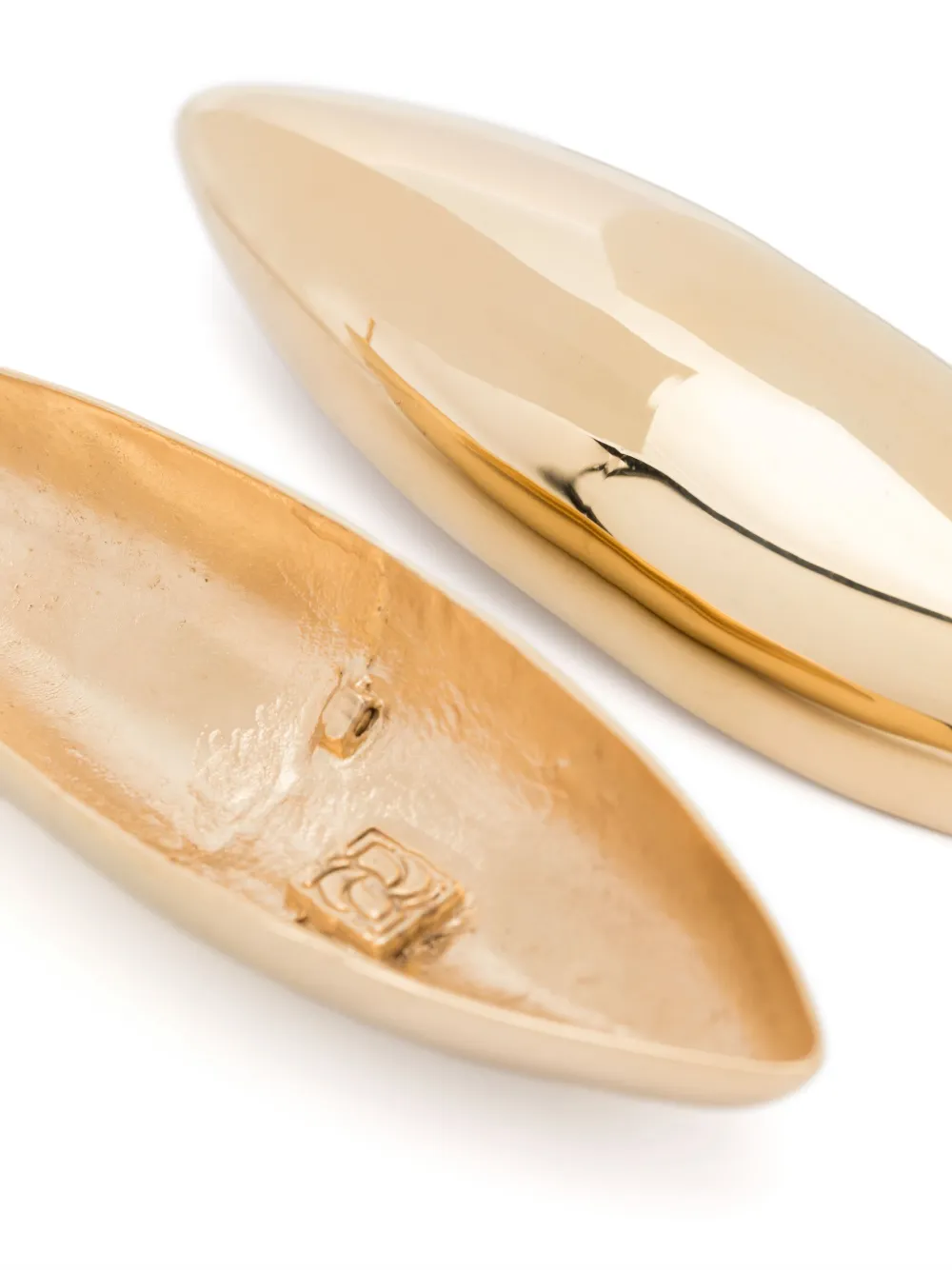 Magda Butrym Sculptural Earring In Gold