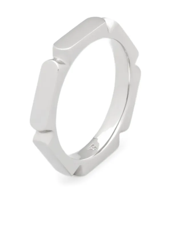 【Tom Wood】シルバー ウミバンドリングスリム リング Tom Wood Umi Band スリム リング | シルバートーン | FARFETCH JP