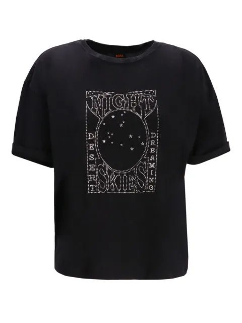 BOSS playera con logo y detalles