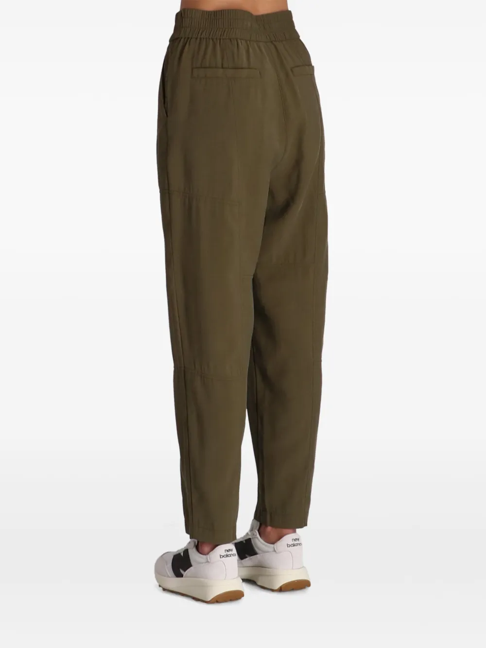BOSS Trainingsbroek met decoratief stiksel Groen