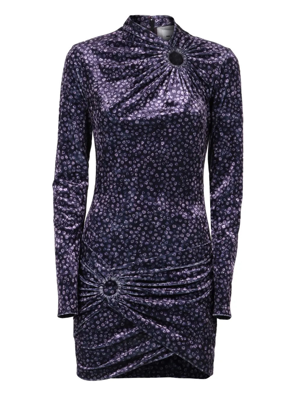 ISABEL MARANT Havana Kleid aus Samt | Violett | Image 1