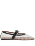 Paris Texas Sveva ballerina shoes - White