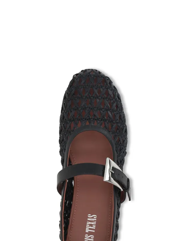 【Paris Texas】 Svevaサテンバレエフラット Paris Texas Sveva Buckle Ballet Flats | Shopbop