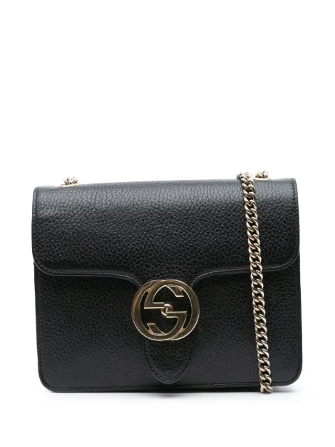 Gucci Pre-Owned 2016-2024 Small Dollar Calfskin Interlocking G crossbody bag