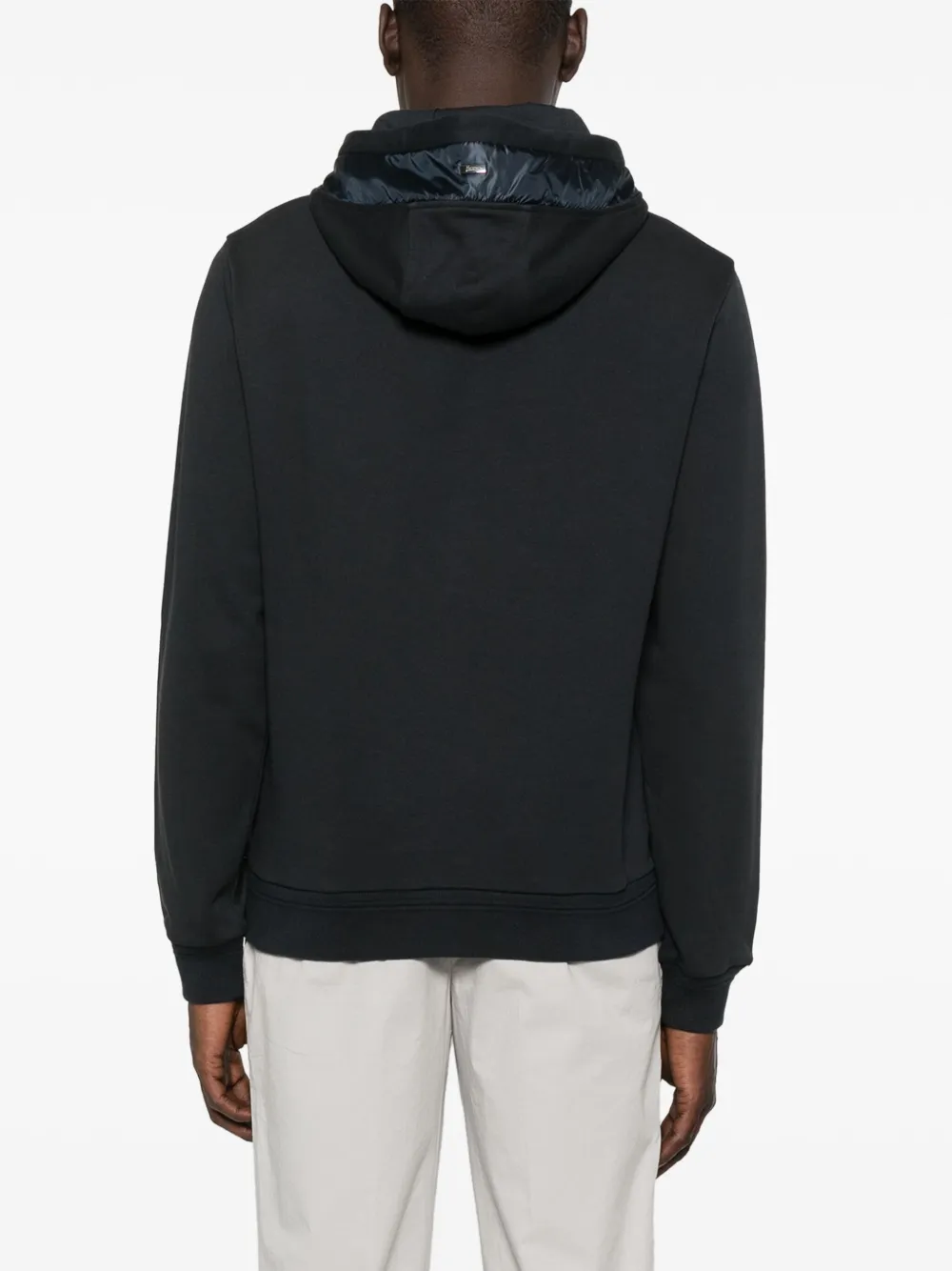 Herno Katoenen hoodie Blauw