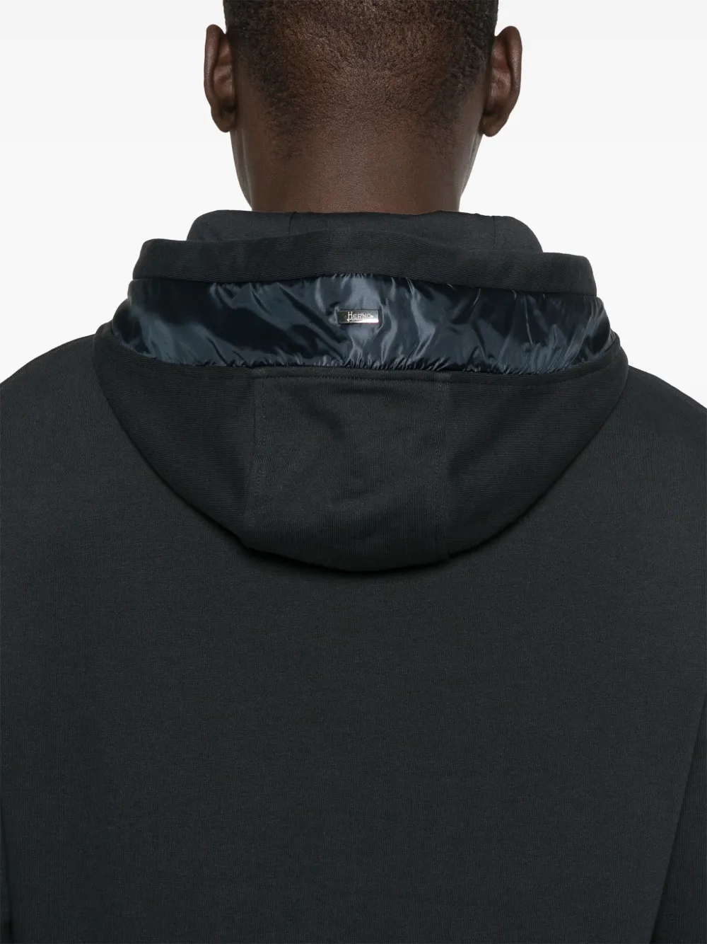 Herno Katoenen hoodie Blauw