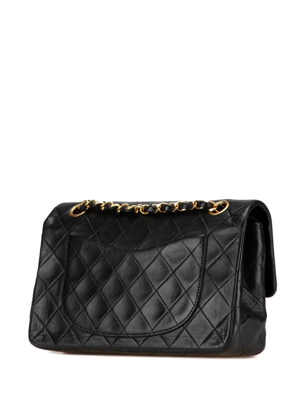 CHANEL Pre-Owned شنطة كتف 'دابل فلاب' كلاسيكية جلد صغيرة 1991-1994 | كلاسيكيات | Image 2