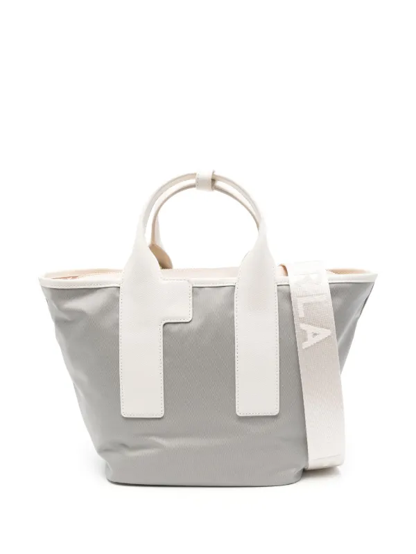 Furla Piuma M Tote Bag Grey FARFETCH IN