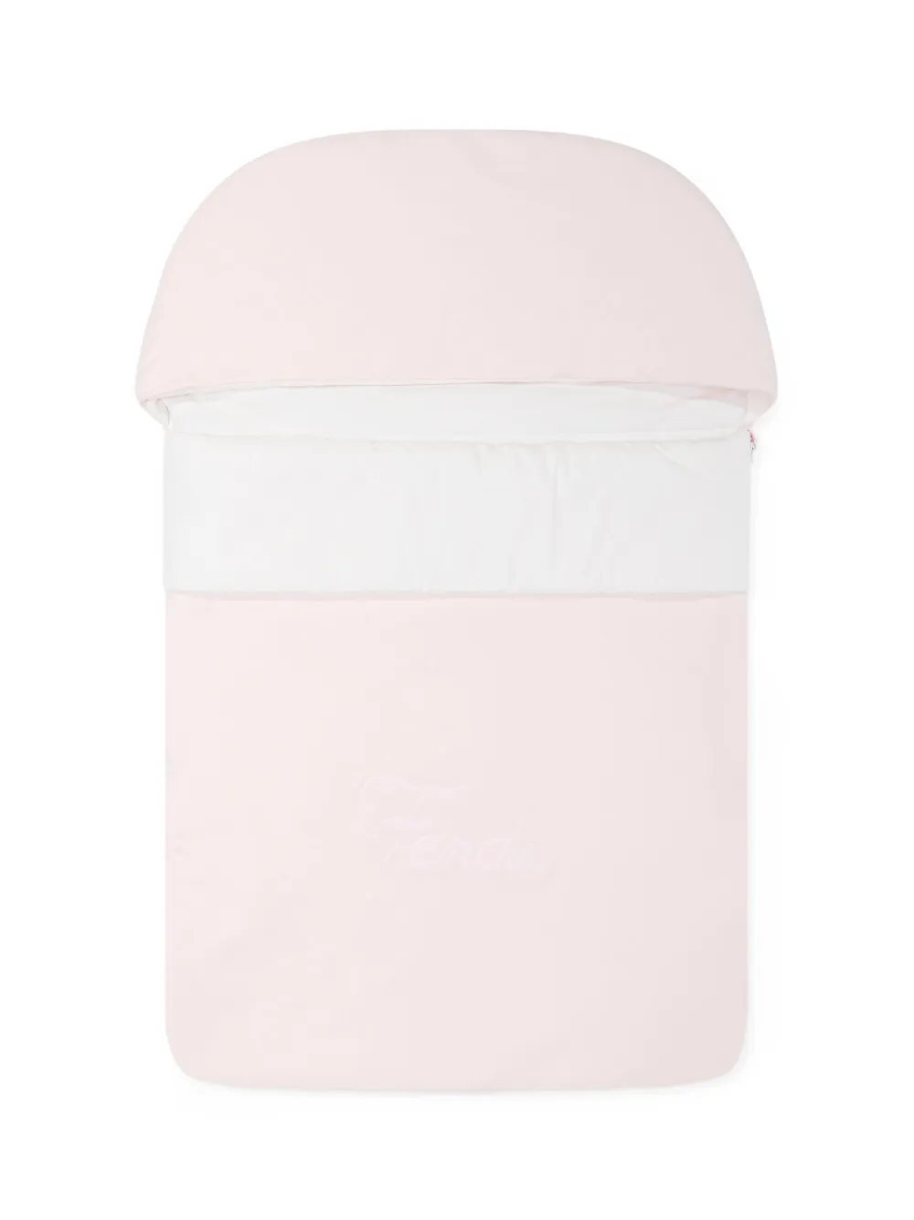 Fendi Kids Gewatteerde slaapzak Roze