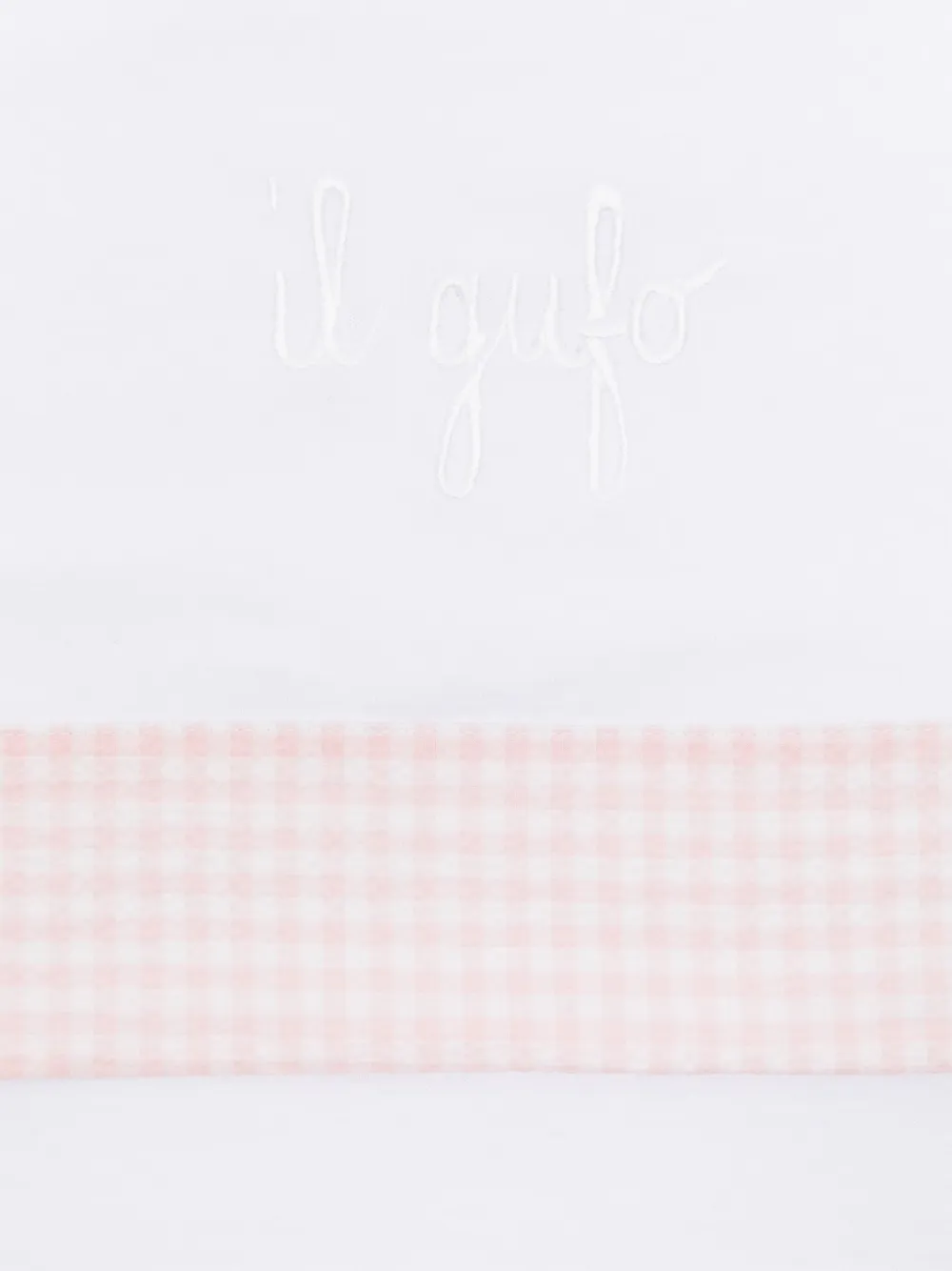 Il Gufo checked-border blanket | Image 2