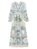Camilla Jardim Party maxi dress - Blue