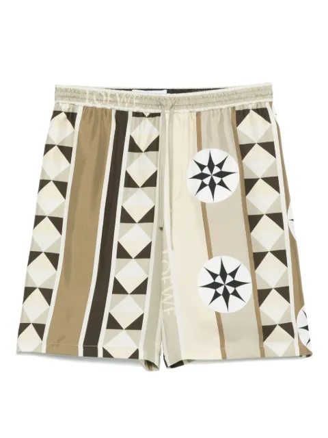 LOEWE graphic-print shorts