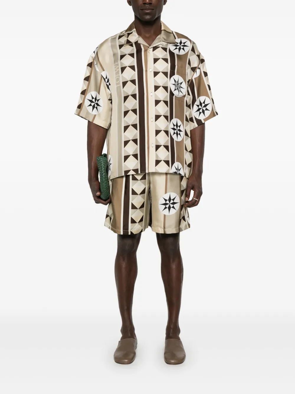 LOEWE graphic-print shorts | Bermuda Shorts | Image 2