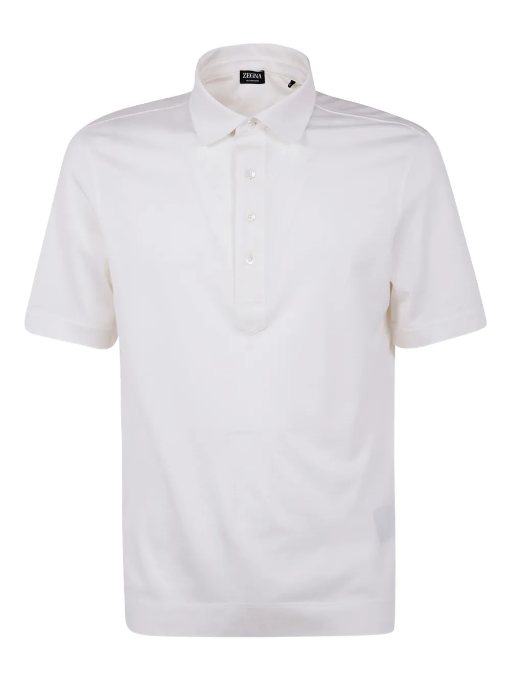 Zegna Poloshirt met korte mouwen Wit