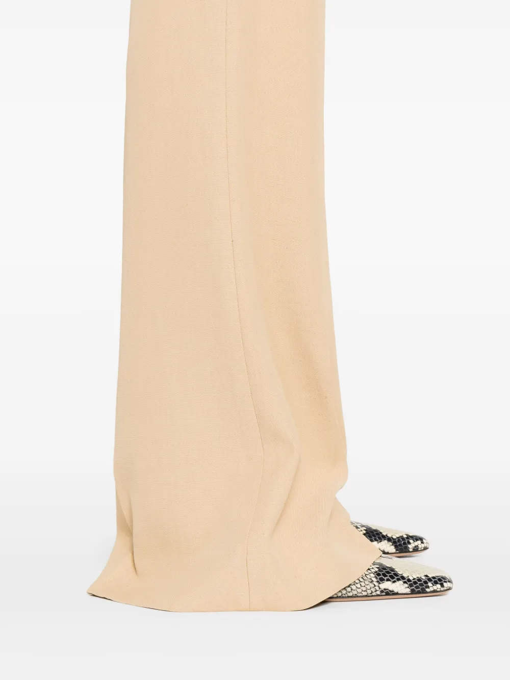 Ermanno Scervino Broek met textuur Beige