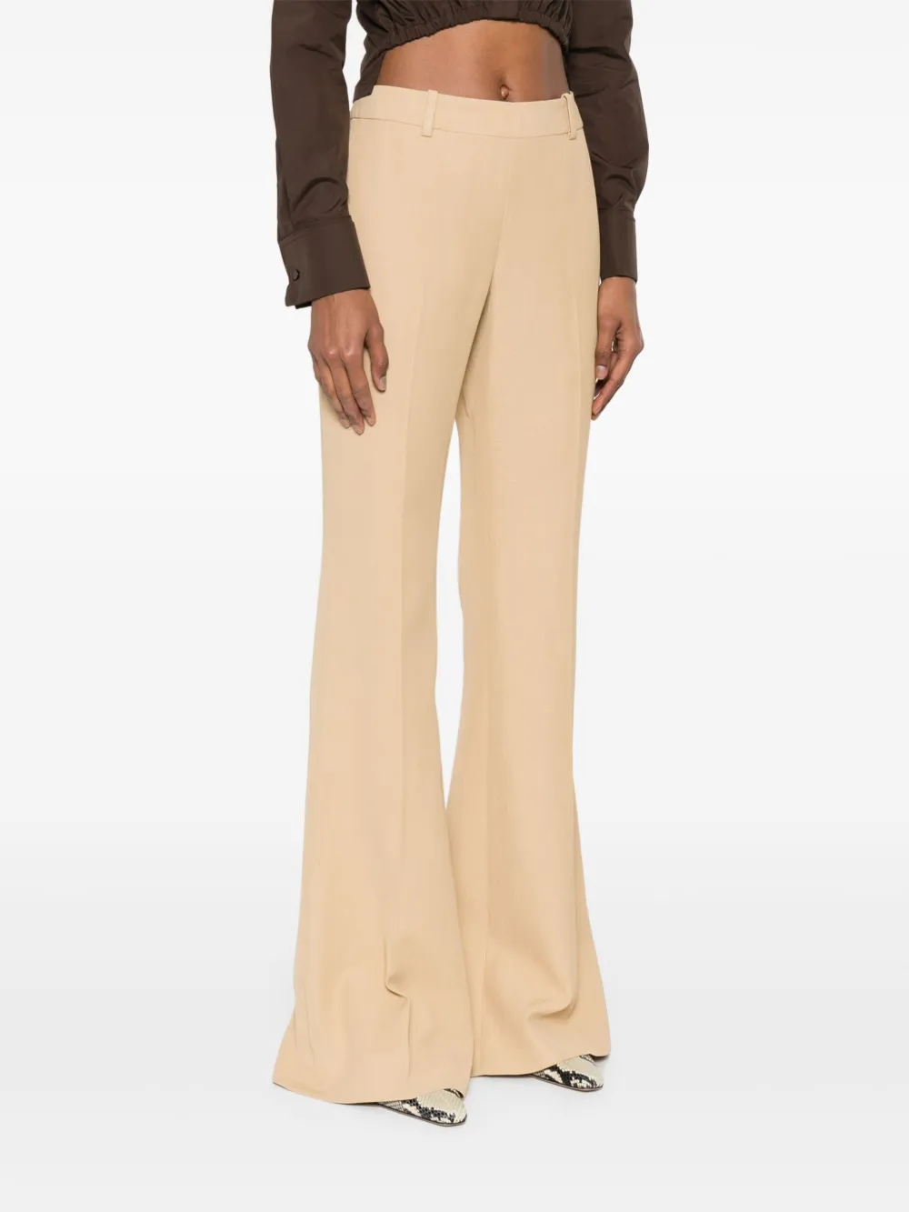 Ermanno Scervino Broek met textuur Beige