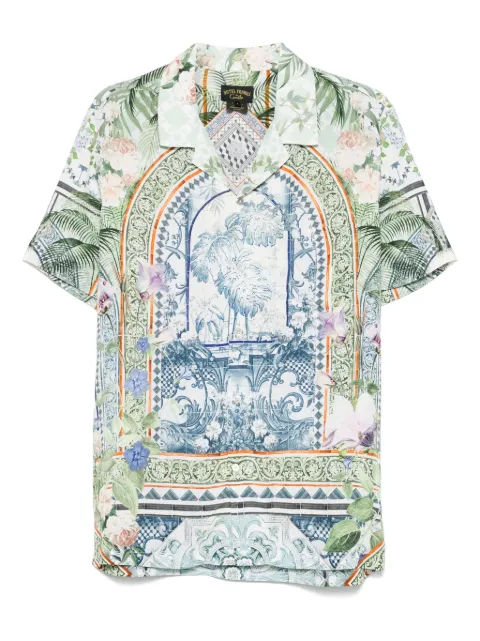 Camilla Jardim Party-print shirt 