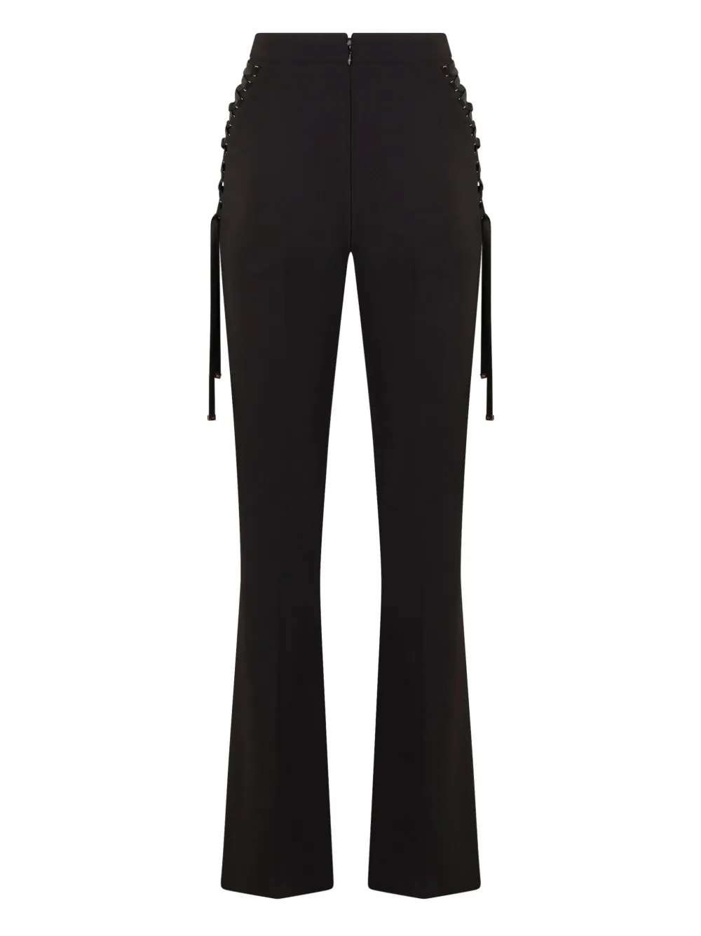 Elisabetta Franchi Flared broek - Zwart