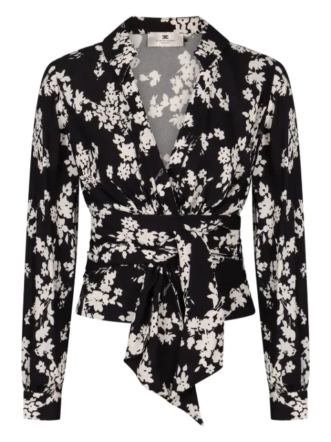 Elisabetta Franchi blusa con estampado floral