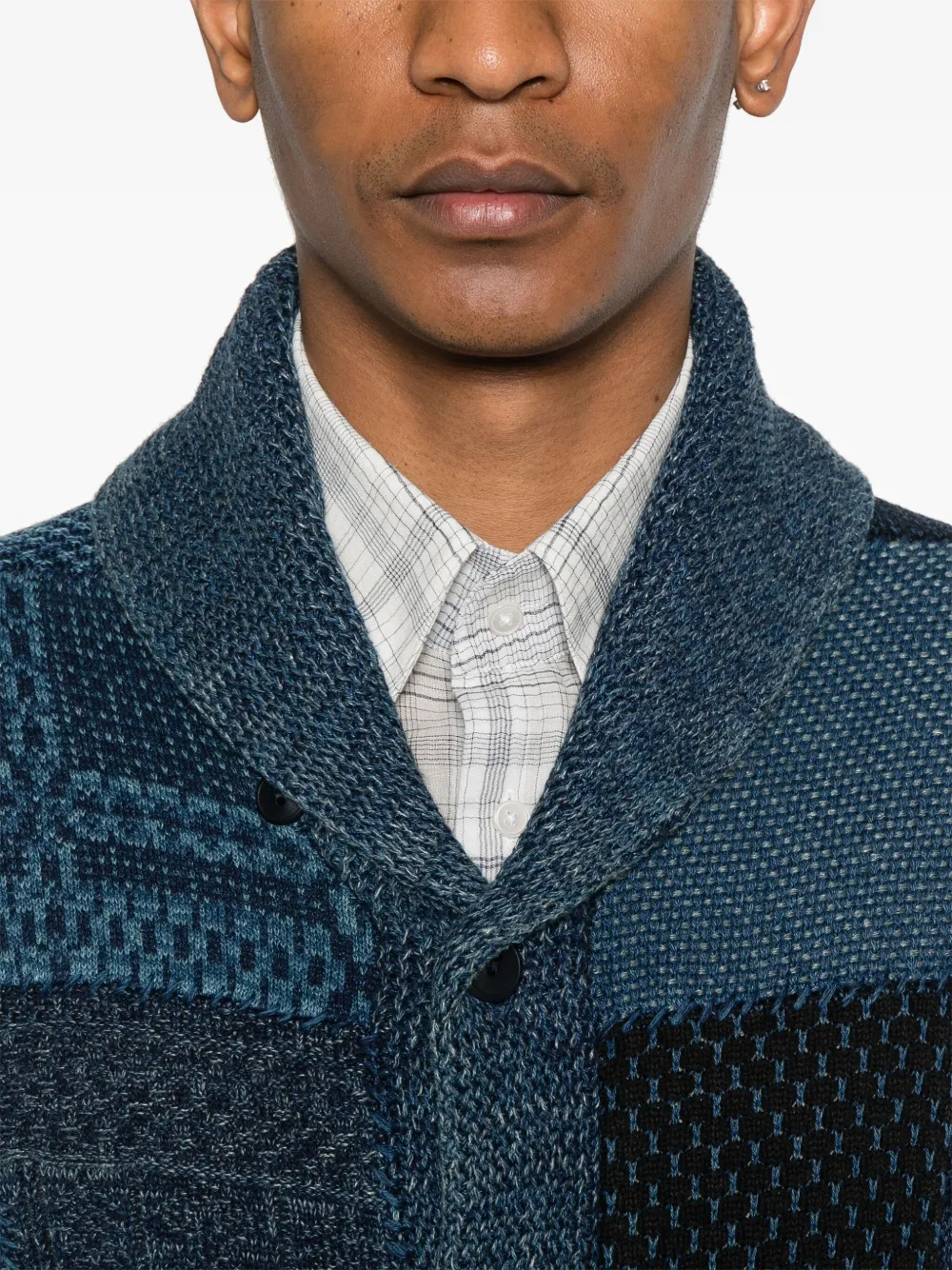 Ralph Lauren RRL Vest met patchwork Blauw