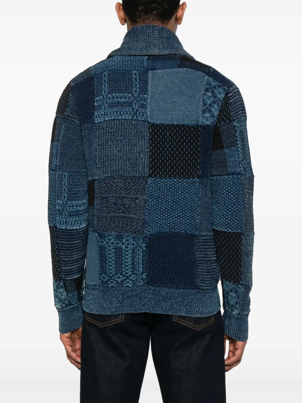 Ralph Lauren RRL Vest met patchwork Blauw