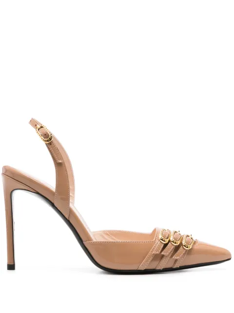 GINISSIMA 95mm leather pumps