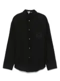 LOEWE Anagram-patch shirt - Black