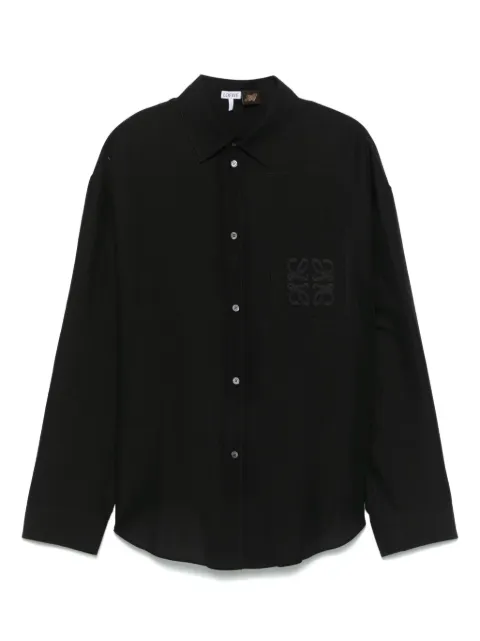 LOEWE Anagram-patch shirt
