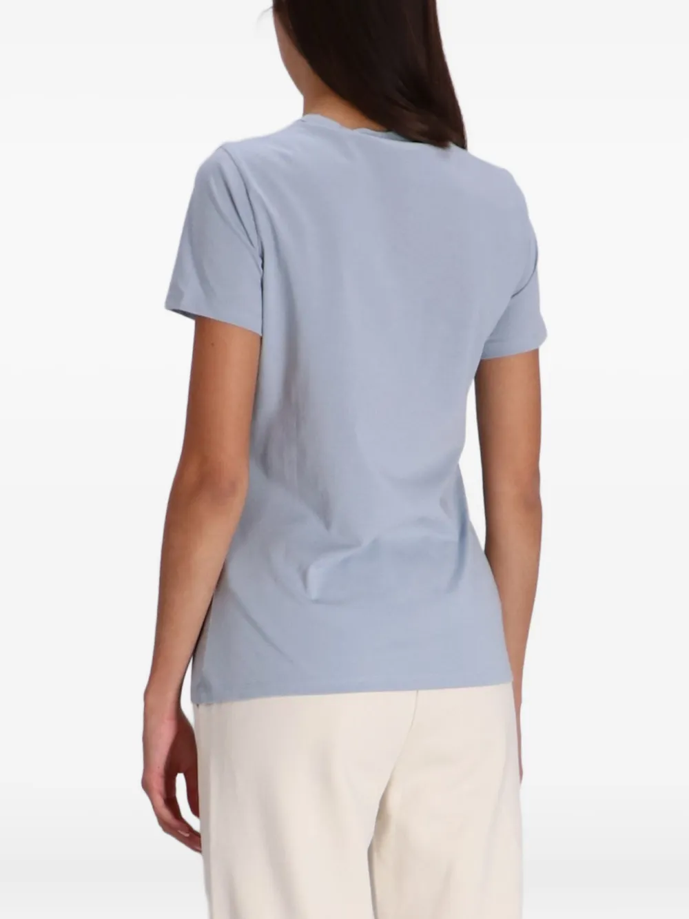 BOSS T-shirt met geborduurd logo 421 BLUE