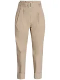 BOSS Paperbag trousers - Neutrals
