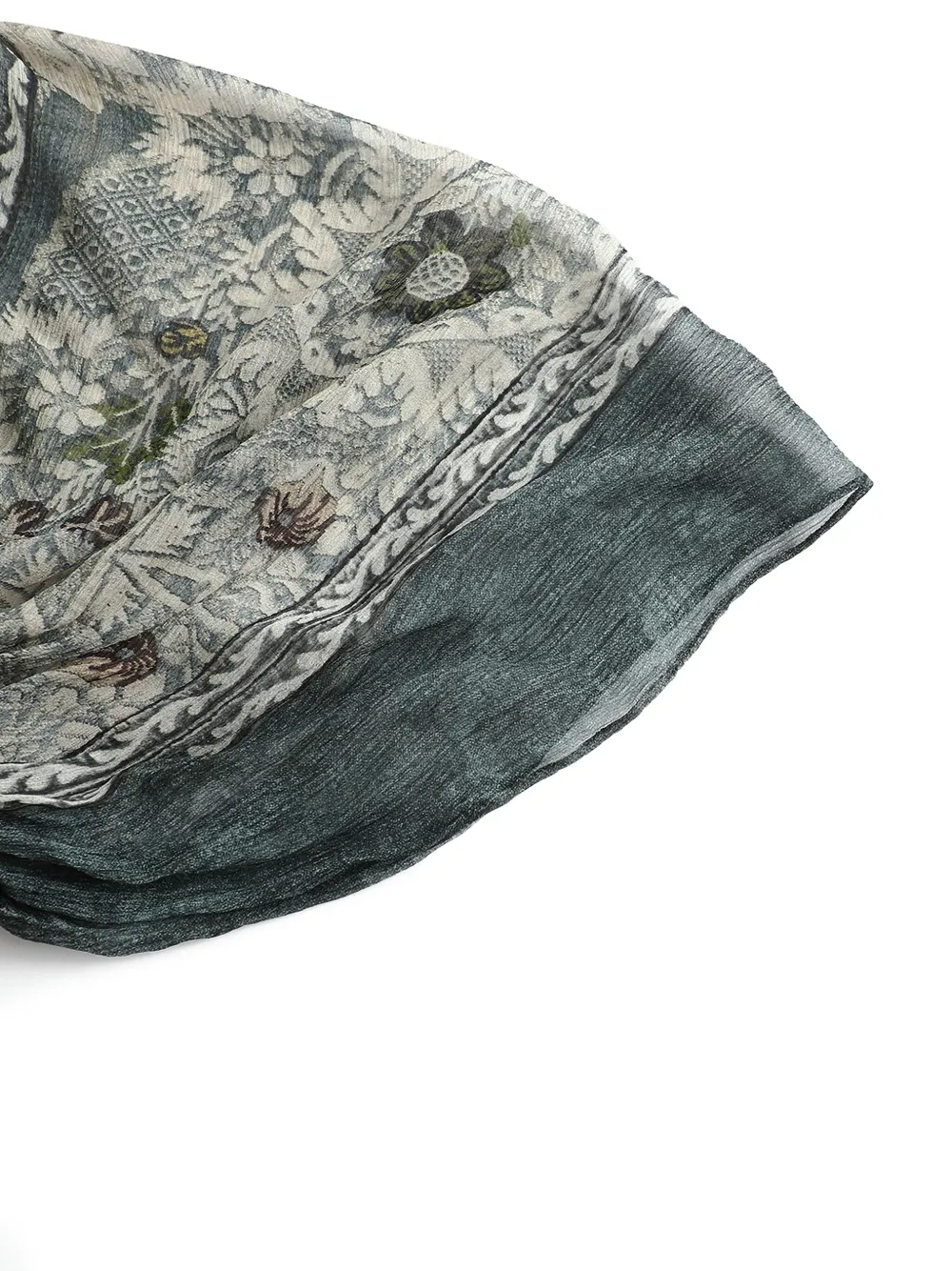 Into The East Floral-print Maxi Dress In 褐色