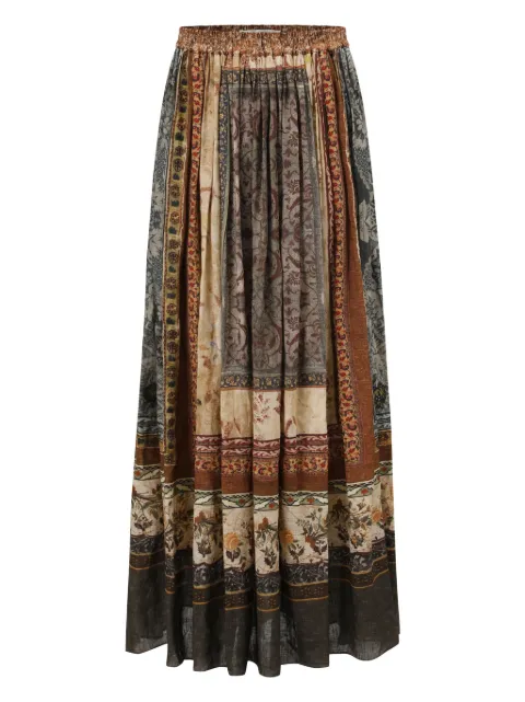 INTO THE EAST 百褶中长半身裙